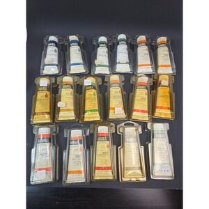 Vintage Liquitex Acrylic Paint Lot 17 Tubes Sealed 1985-1991 NOS Fluid Usable